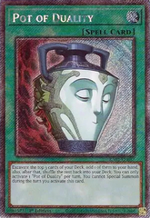 Pot of Duality - RA02-EN057 - Platinum Secret Rare - 1st Edition