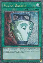 Pot of Duality - RA02-EN057 - Quarter Century Secret Rare - 1st Edition