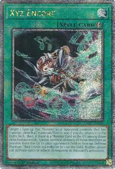 Xyz Encore - RA02-EN059 - Quarter Century Secret Rare - 1st Edition