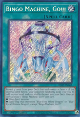 Bingo Machine, Go!!! - RA02-EN062 - Secret Rare - 1st Edition