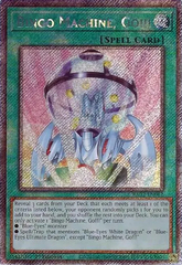 Bingo Machine, Go!!! - RA02-EN062 - Platinum Secret Rare - 1st Edition