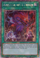 Abomination's Prison - RA02-EN064 - Quarter Century Secret Rare - 1st Edition