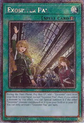 Exosister Pax - RA02-EN066 - Platinum Secret Rare - 1st Edition