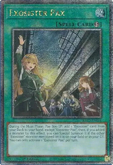 Exosister Pax - RA02-EN066 - Quarter Century Secret Rare - 1st Edition