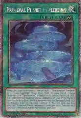 Primeval Planet Perlereino - RA02-EN069 - Platinum Secret Rare - 1st Edition