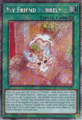 My Friend Purrely - RA02-EN071 - Platinum Secret Rare - 1st Edition