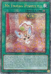 My Friend Purrely - RA02-EN071 - Quarter Century Secret Rare - 1st Edition