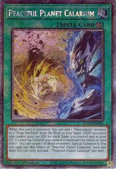 Peaceful Planet Calarium - RA02-EN074 - Platinum Secret Rare - 1st Edition