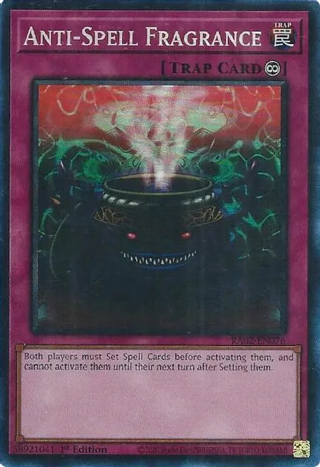 Anti-Spell Fragrance - RA02-EN076 - Prismatic Collectors Rare - 1st Edition