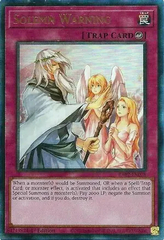 Solemn Warning - RA02-EN078 - Prismatic Ultimate Rare - 1st Edition