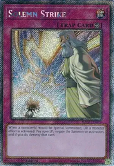 Solemn Strike - RA02-EN079 - Platinum Secret Rare - 1st Edition