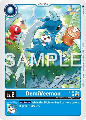 DemiVeemon - BT16-002 - U