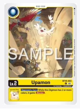 Upamon - BT16-003 - U