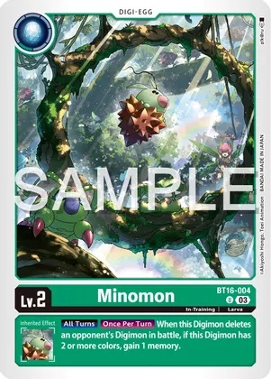 Minomon - BT16-004 - U