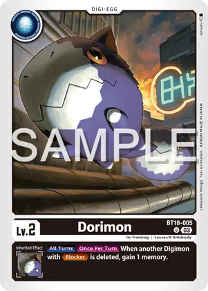 Dorimon - BT16-005 - U