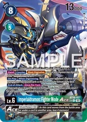 Imperialdramon: Fighter Mode Ace - BT16-027 - R - Alternate Art - Foil