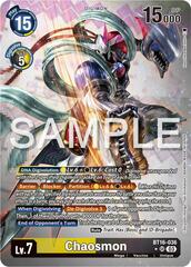 Chaosmon - BT16-036 - SR - Alternate Art - Foil