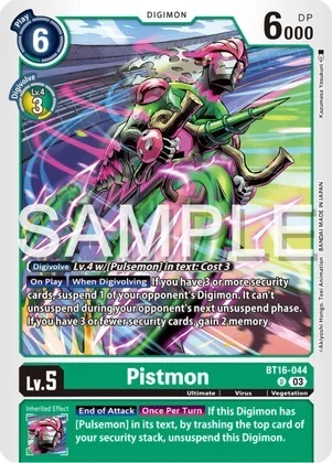 Pistmon - BT16-044 - U