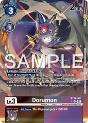 Dorumon - BT16-051 - SR - Alternate Art - Foil