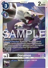 Dorumon - BT16-051 - SR - Foil