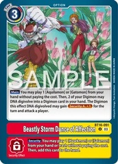 Beastly Storm Dance of Affection - BT16-091 - U