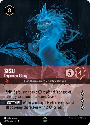 Sisu - Empowered Sibling - 215/204 - Enchanted - Holo Foil