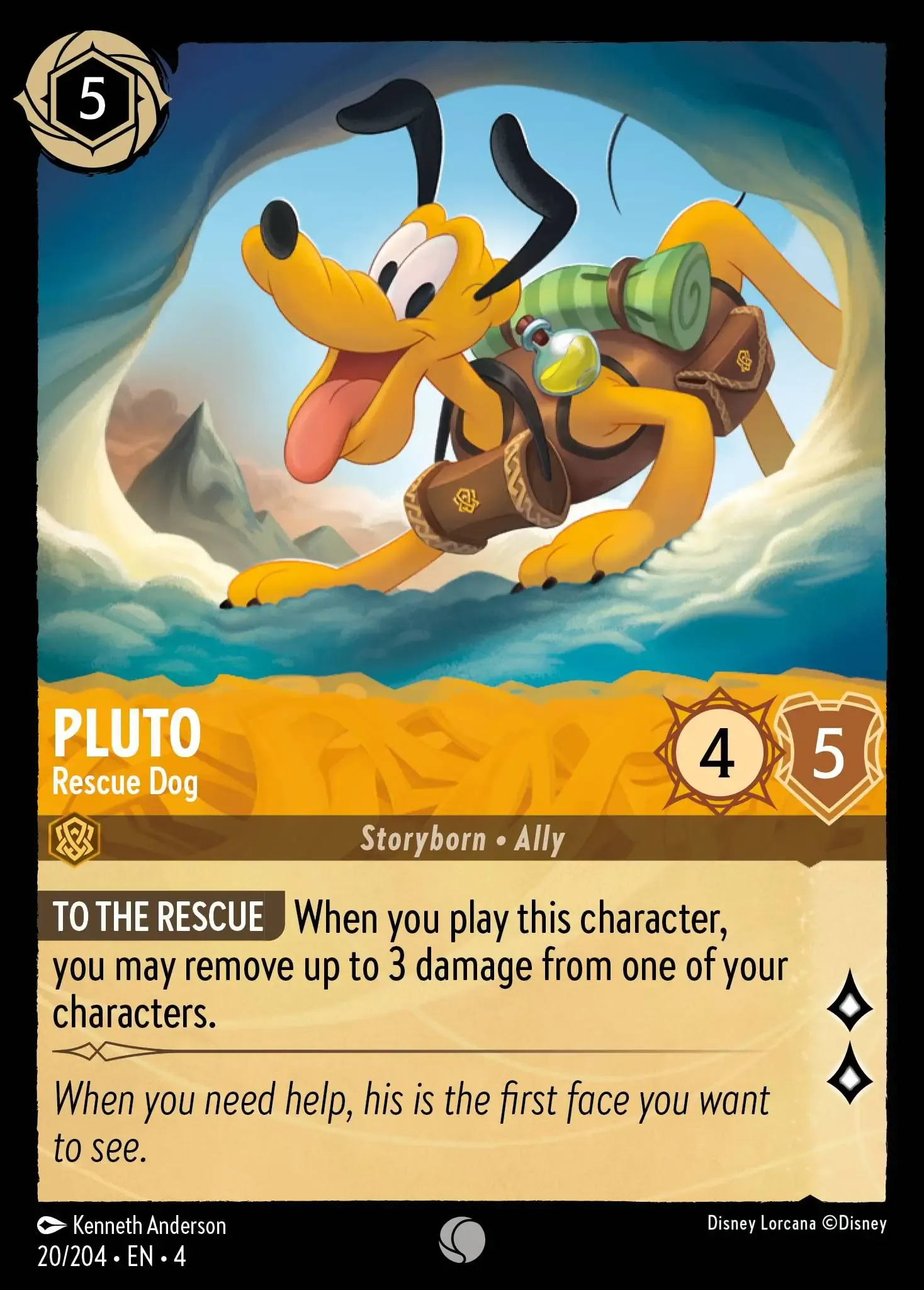 Pluto - Rescue Dog - 20/204 - Common
