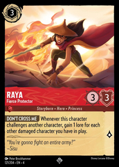 Raya - Fierce Protector - 121/204 - Super Rare - Cold Foil