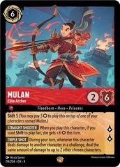 Mulan - Elite Archer - 224/204 - Legendary - Cold Foil