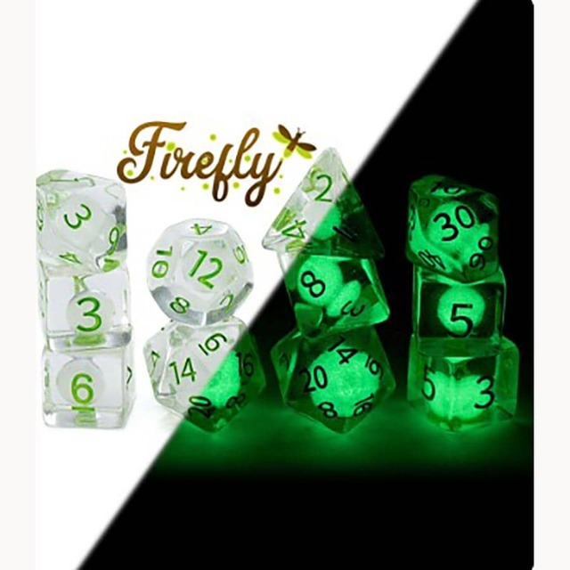 Radiant (Glow-In-The-Dark) Firefly Dice