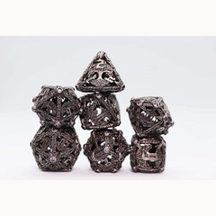 Trees Of Virtue: Hollow Metal RPG Dice Set: Tree Of Wisdom