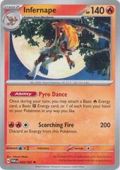 Infernape - 033/167 - Non-Holo Theme Deck Exclusive