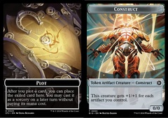 Plot (0020) // Construct (0003) - Foil - Double-Sided Token