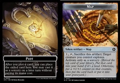 Plot (0020) // Map (0007) - Foil - Double-Sided Token