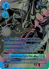 Imperialdramon: Fighter Mode Ace (Textured) - BT16-027 - R - Foil