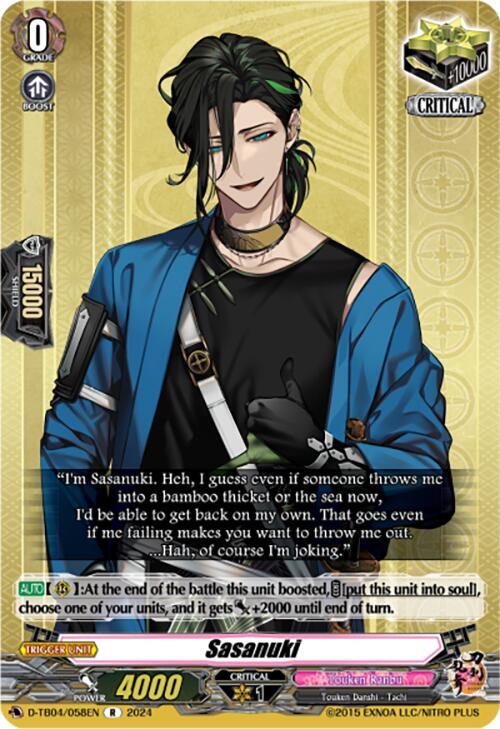 Sasanuki - D-TB04/058EN - R