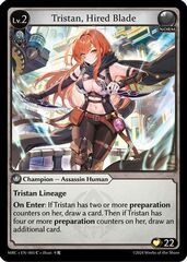 Tristan, Hired Blade - MCR-EN-005 - C