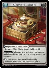 Clockwork Musicbox - MCR-EN-009 - SR