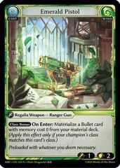 Emerald Pistol - MCR-EN-025 - R - Foil