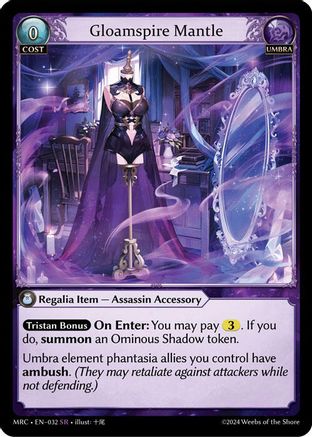 Gloamspire Mantle - MCR-EN-032 - SR