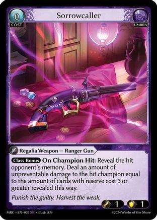 Sorrowcaller - MCR-EN-035 - R
