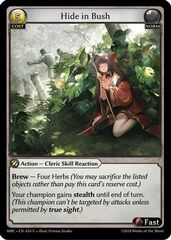 Hide in Bush - MCR-EN-054 - U - Foil