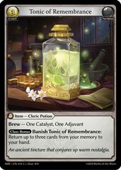 Tonic of Remembrance - MCR-EN-076 - U - Foil
