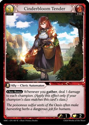 Cinderbloom Tender - MCR-EN-087 - C