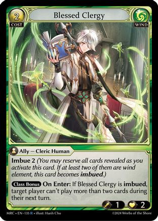 Blessed Clergy - MCR-EN-135 - R