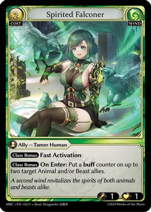Spirited Falconer - MCR-EN-152 - U