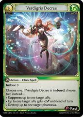 Verdigris Decree - MCR-EN-155 - SR