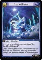 Foretold Bloom - MCR-EN-162 - SR - Foil