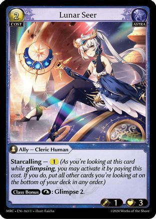 Lunar Seer - MCR-EN-163 - U