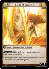 Blade of Creation - MCR-EN-172 - R